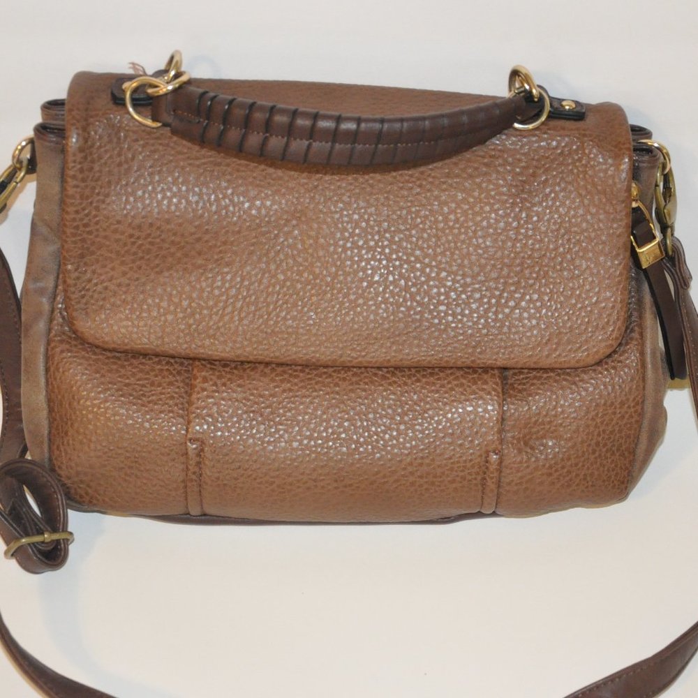 Urban Expressions Brown Shoulder Strap Purse